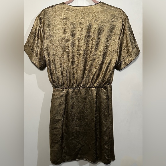 Zara gold dress - Picture 2 of 2
